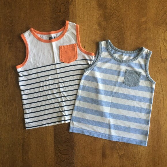 Old Navy and Crazy 8 tank tops 3T-5T - Picture 1 of 11